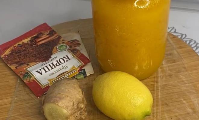 Полезная смесь имбиря, меда, лимона и корицей рецепт