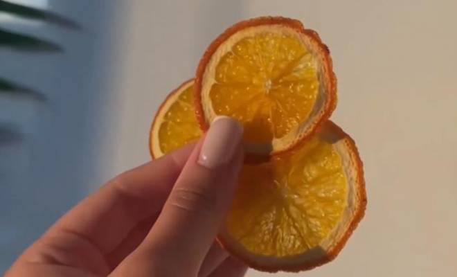 Как сушить апельсины для декора в духовке