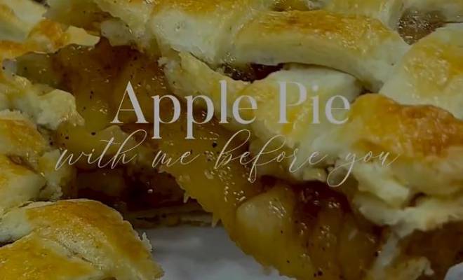 Классический яблочный пай пирог американский рецепт