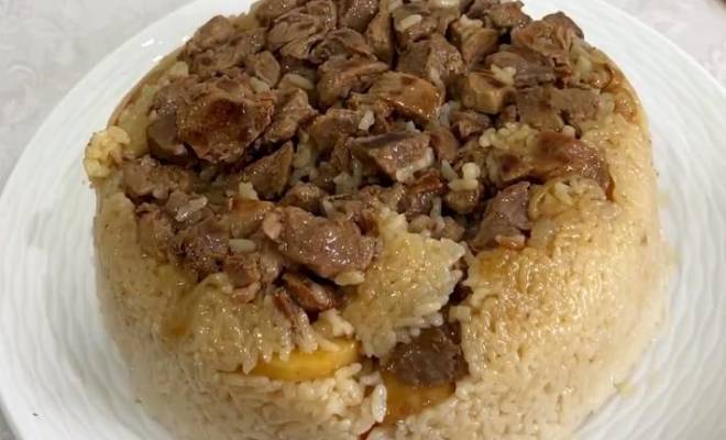 Блюдо Маклюба турецкое из говядины и картошки рецепт