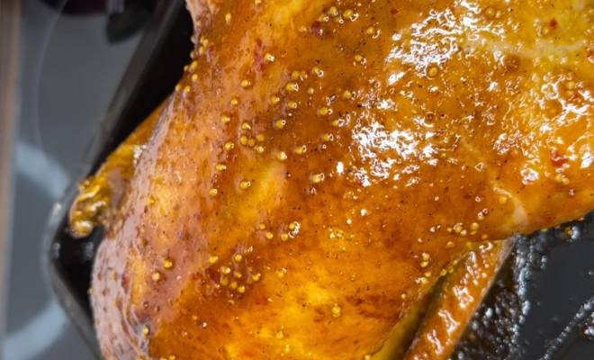 Утка целиком в духовке с медом фаршированная гречкой рецепт