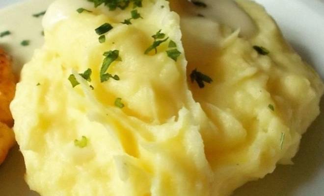 Пюре картофельное со сметаной и яйцом рецепт