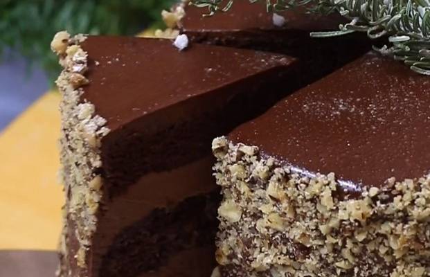 Шоколадный торт Прага в духовке рецепт
