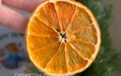 Как сделать сушеные апельсины кольцами для декора своими руками