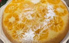 Мандариновый пирог из свежих мандаринов целых в духовке