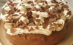 Бисквитный кофейный торт «Кофемания»