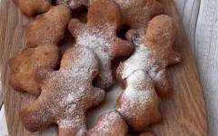 Имбирное цельнозерновое печенье без сахара с финиками