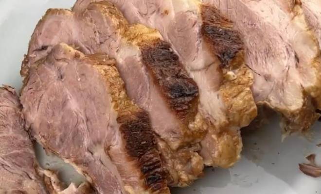 Мясо свиной шеи с соевым соусом в духовке рецепт