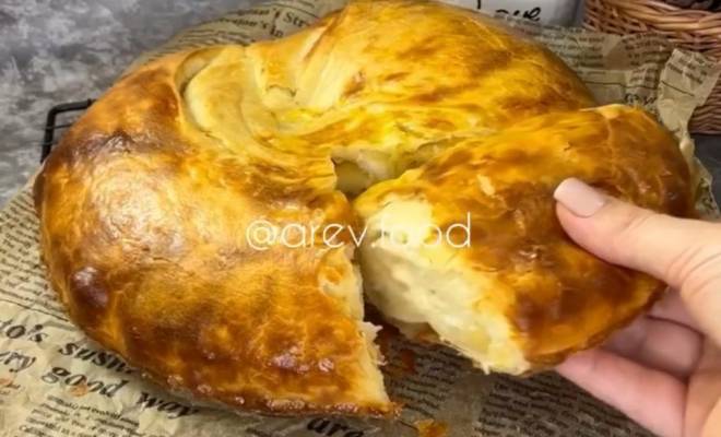 Слоенный хлеб с сыром рецепт