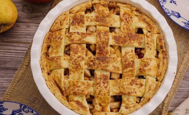 Американский яблочный пирог классический рецепт