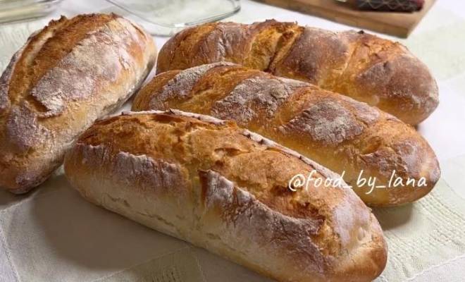 Домашний хлеб багет на дрожжах рецепт
