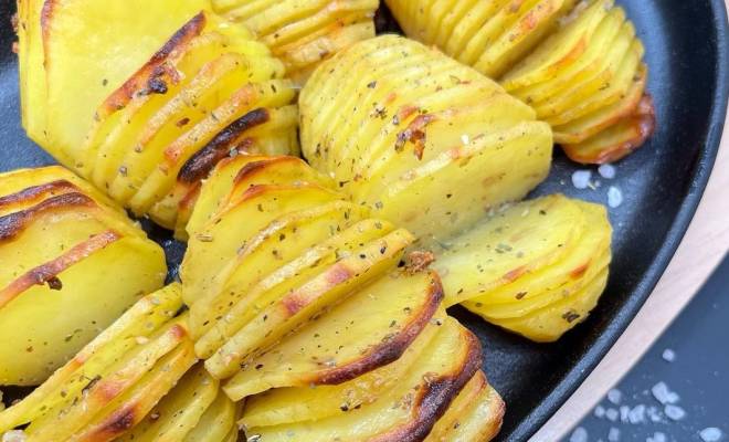 Гармошка картофель по шведски в духовке рецепт