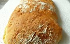 Чиабатта картофельный хлеб