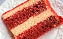 Вкуснейший торт красный бархат с крем чизом на сгущенке