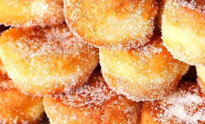 Видео Пончики из творога в масле рецепт