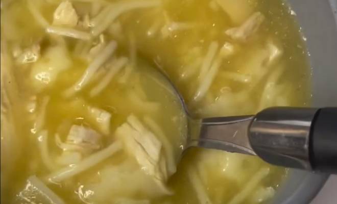 Куриный суп с макаронами и картошкой рецепт