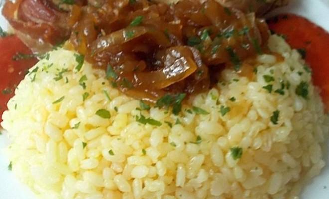 Отварной рис по-турецки рецепт