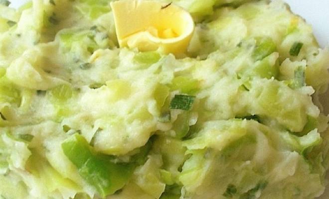 Пюре картофельное с капустой «Колканнон» рецепт