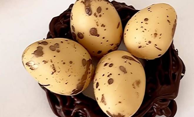 Марципановые яйца на пасху для украшения куличей рецепт