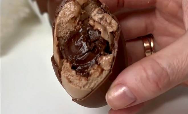Шоколадные муссовые яйца на пасху рецепт
