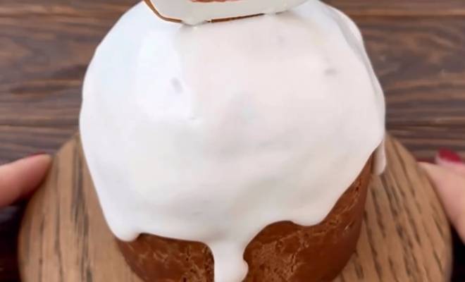 Пасхальный кулича на молоке с дрожжами рецепт