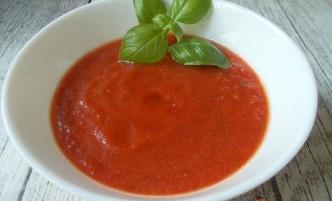Соус томатный для пиццы из консервированных помидоров рецепт