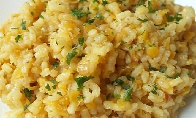 Мжадора рис с чечевицей по-арабски рецепт