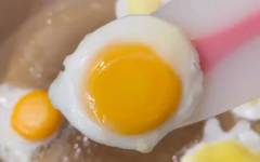 Мини яичница из замороженного яйца