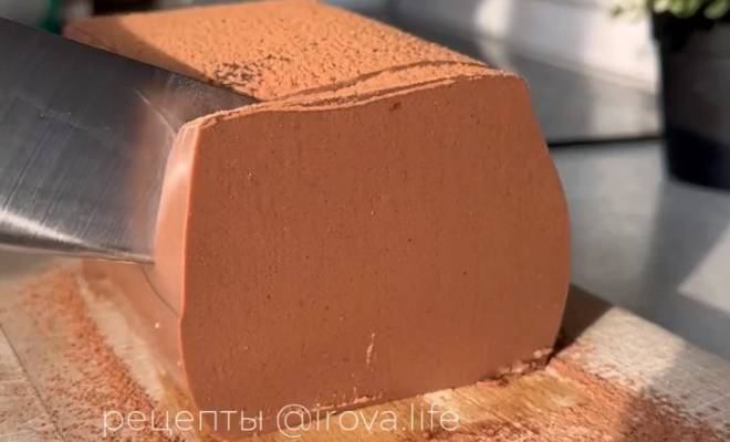 Шоколадный мусс с желатином домашний рецепт с фото пошагово