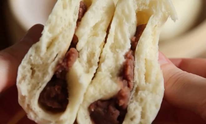 Паровые булочки с фасолью по китайски рецепт