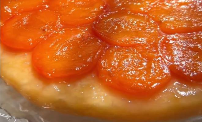 Пирог Тарт-Татен с абрикосами рецепт