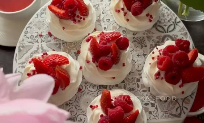 Десерт павлова с ягодами рецепт