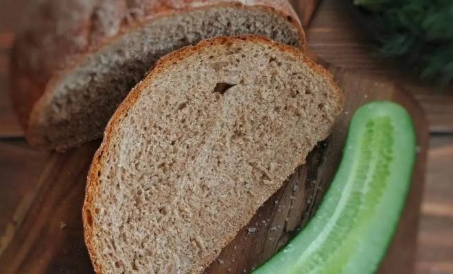 Домашний хлеб из пшеничной муки рецепт