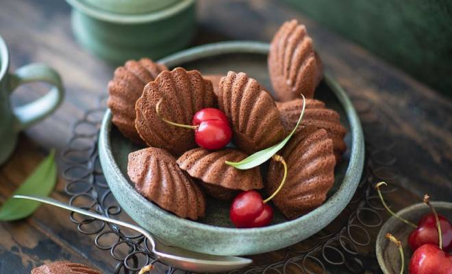 Шоколадные мадлен печенье рецепт