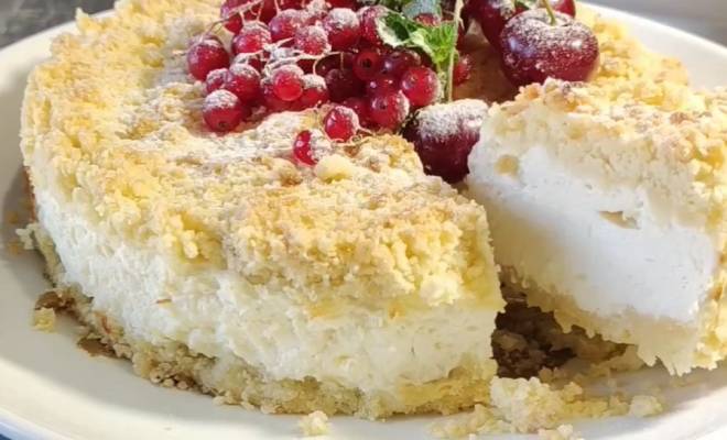 Королевская ватрушка самый нежный творожный десерт рецепт