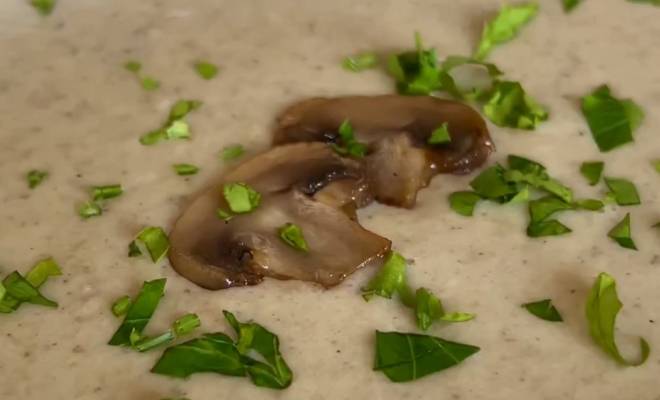 Суп из белых грибов с фрикадельками