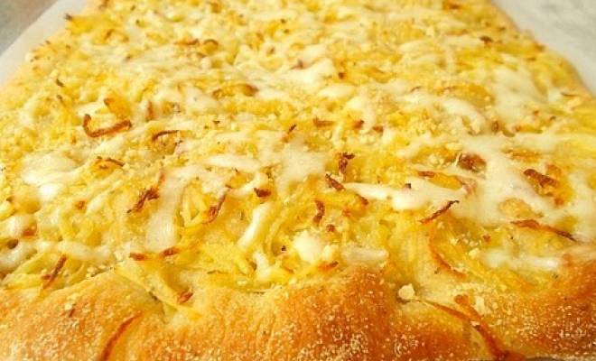 Фокачча с картошкой и сыром моцарелла рецепт