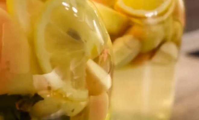 Компот из яблок, апельсинов и лимонов на зиму «Мохито» рецепт
