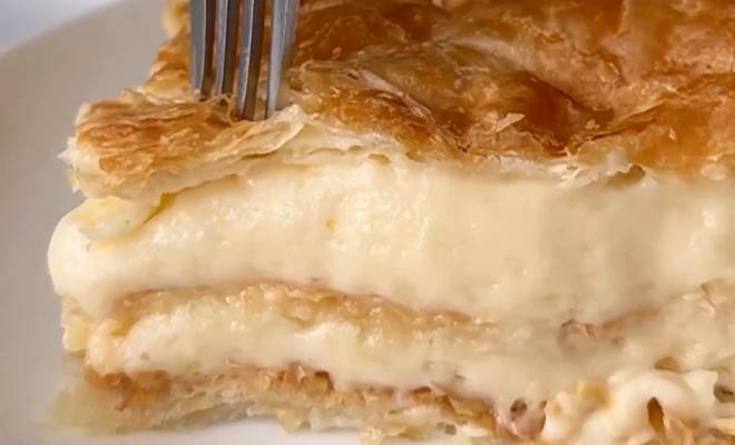 Черногорский десерт кремпита рецепт