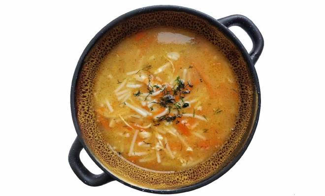 Суп куриный с морковью и лапшой рецепт
