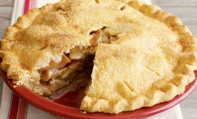 Заливной яблочный пирог рецепт