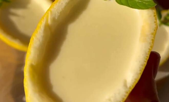Видео Десерт из сливок и лимона рецепт
