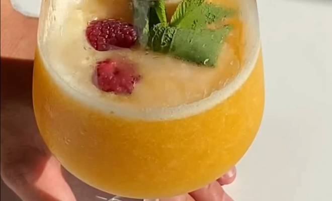 Персиковый коктейль беллини рецепт