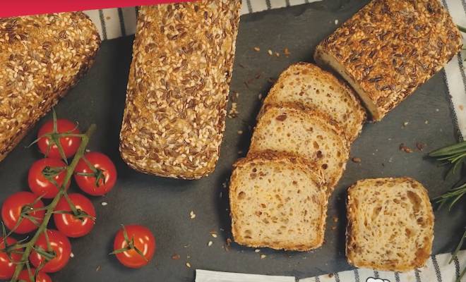 Видео Кукурузно-пшенный хлеб без глютена рецепт
