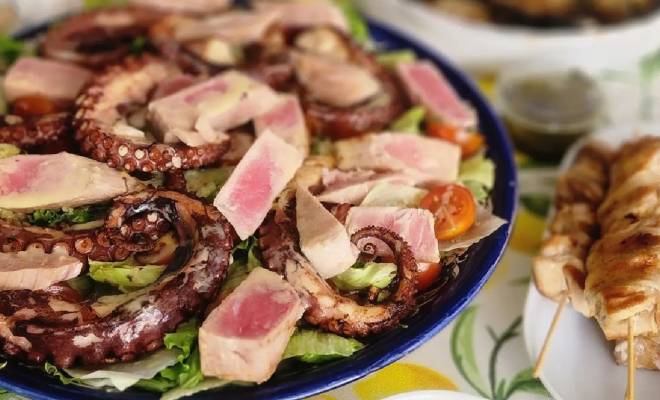 Как вкусно приготовить осьминога рецепт