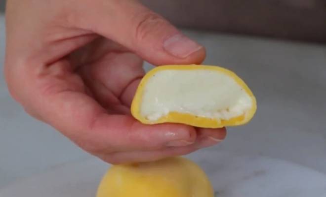 Начинка для моти пирожных Апельсин-Лимон рецепт