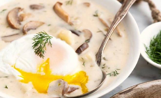 Чешский сливочный суп с белыми грибами Кулайда рецепт
