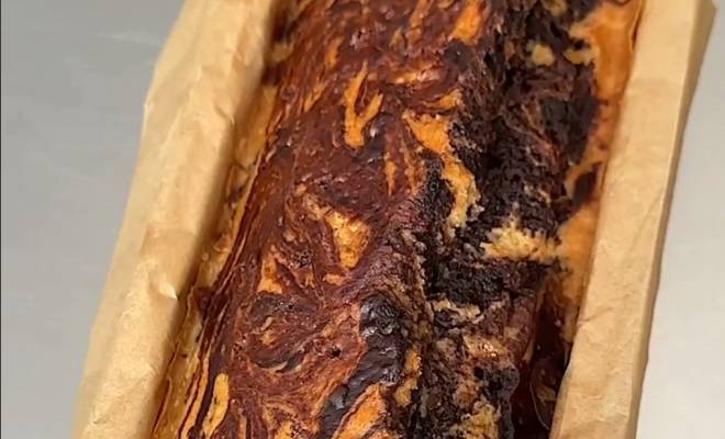Видео Шоколадно-банановый кекс за 30 минут рецепт