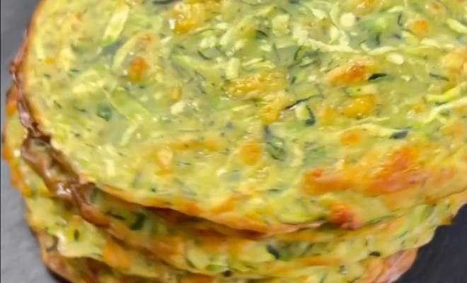 Видео Лепешки пита из кабачков с сыром рецепт
