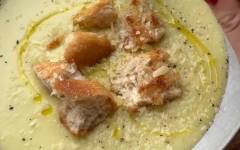 Нежный крем-суп из кабачков и картофеля со сливками